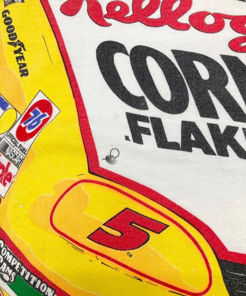 CHASE（チェイス）CHASE (チェイス) ［古着］レーシングTシャツ ホワイト サイズ:XLの古着・服飾アイテム