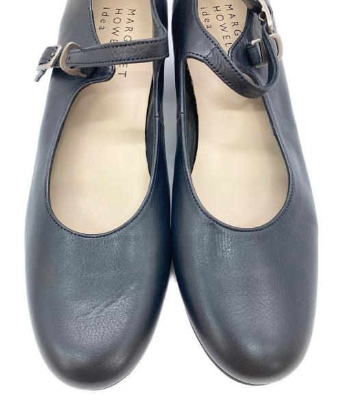 MARGARET HOWELL（マーガレットハウエル）MARGARET HOWELL (マーガレットハウエル) メリージェーン フラットシューズ ブラック サイズ:23 1/2の古着・服飾アイテム