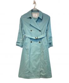 SLOBE IENA（スローブ イエナ）の古着「コットンライクウォッシャブルトレンチコート」｜グリーン