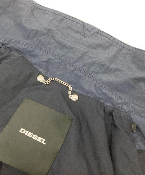 DIESEL（ディーゼル）DIESEL (ディーゼル) リングナイロンジャケット ネイビー サイズ:Ｓの古着・服飾アイテム