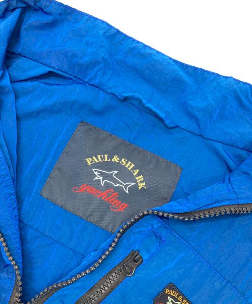 Paul&Shark（ポールアンドシャーク）Paul&Shark (ポールアンドシャーク) ナイロンベスト ブルー サイズ:Ｌの古着・服飾アイテム