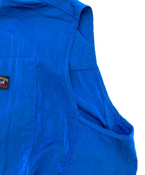 Paul&Shark（ポールアンドシャーク）Paul&Shark (ポールアンドシャーク) ナイロンベスト ブルー サイズ:Ｌの古着・服飾アイテム