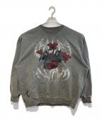 GALFY×AVAM×GEKIROCK CLOTHINGガルフィー×アベアム×ゲキロッククロージング）の古着「コラボ・スウェット」｜グレー