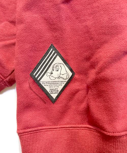 GALFY（ガルフィー）GALFY (ガルフィー) AVAM (アベアム) GEKIROCK CLOTHING (ゲキロッククロージング) コラボ・スウェット レッド サイズ:Lの古着・服飾アイテム