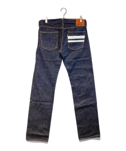 MOMOTARO JEANS（桃太郎ジーンズ）MOMOTARO JEANS (桃太郎ジーンズ) 出陣 タイトストレート ジーンズ インディゴ サイズ:86cm (W34)の古着・服飾アイテム