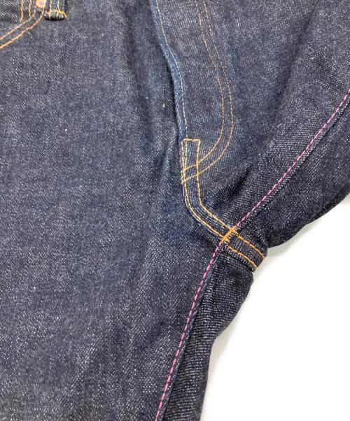 MOMOTARO JEANS（桃太郎ジーンズ）MOMOTARO JEANS (桃太郎ジーンズ) 出陣 タイトストレート ジーンズ インディゴ サイズ:86cm (W34)の古着・服飾アイテム