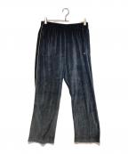 JJJJoundジョウンド）の古着「ベロアパンツ」｜ブラック