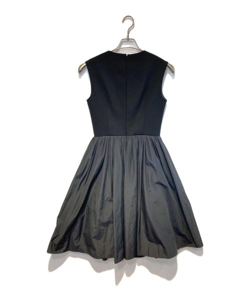 DRESSTERIOR（ドレステリア）DRESSTERIOR (ドレステリア) 切替ノースリーブワンピース ブラック サイズ:38の古着・服飾アイテム