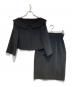 FOXEY NEWYORK（フォクシーニューヨーク）の古着「スカートセットアップ」｜ブラック