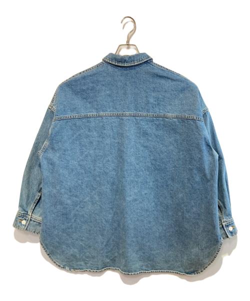 BABYLONE（バビロン）BABYLONE (バビロン) デニムビッグシャツ インディゴ サイズ:FREEの古着・服飾アイテム