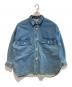 BABYLONE（バビロン）の古着「デニムビッグシャツ」｜インディゴ