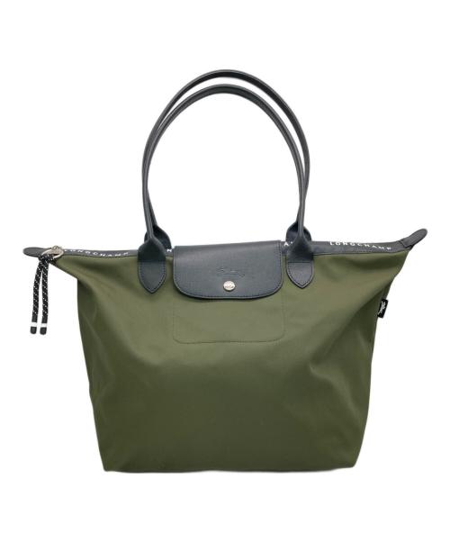 LONGCHAMP（ロンシャン）LONGCHAMP (ロンシャン) ル プリアージュ エナジー L ショッピングバッグ カーキ サイズ:下記参照　の古着・服飾アイテム