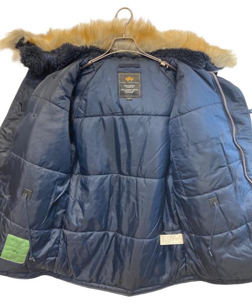 ALPHA（アルファ）ALPHA (アルファ) STRICT-G (ストラクトジー) N-3B フライトジャケット ネイビー サイズ:Sの古着・服飾アイテム