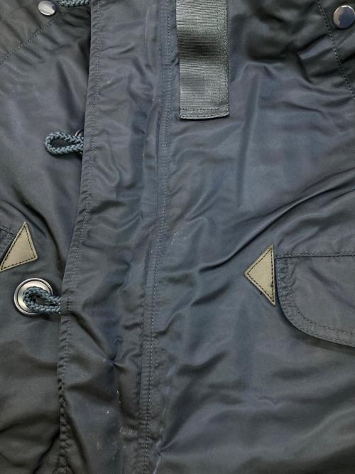 ALPHA（アルファ）ALPHA (アルファ) STRICT-G (ストラクトジー) N-3B フライトジャケット ネイビー サイズ:Sの古着・服飾アイテム