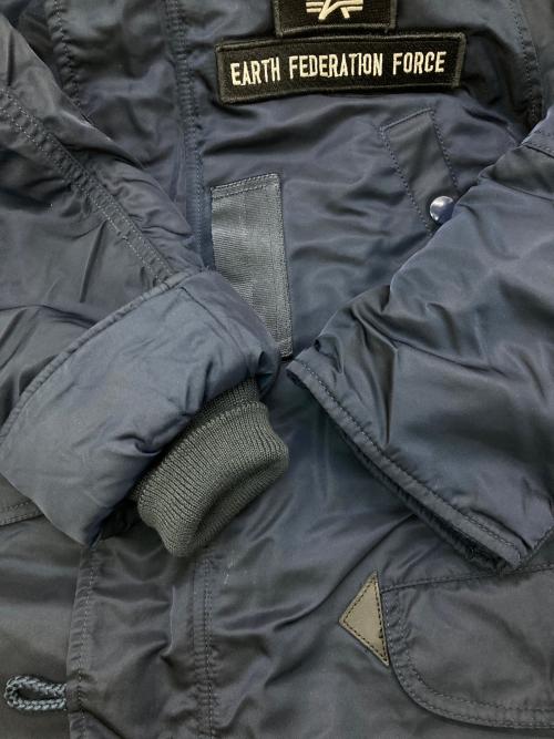 ALPHA（アルファ）ALPHA (アルファ) STRICT-G (ストラクトジー) N-3B フライトジャケット ネイビー サイズ:Sの古着・服飾アイテム