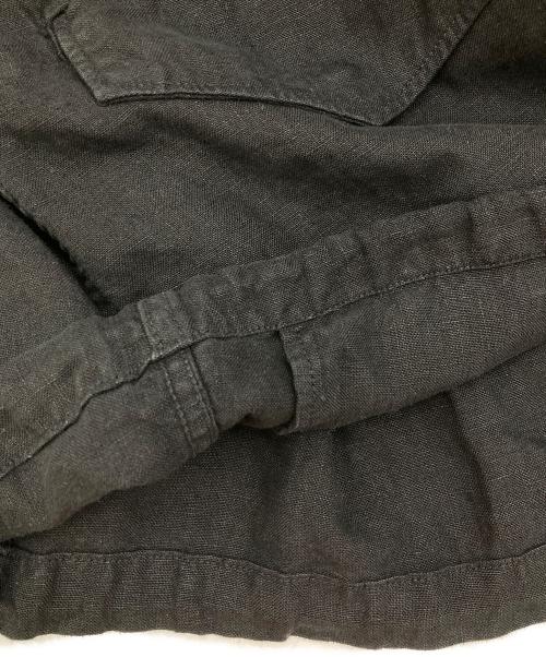 anachronorm（アナクロノーム）anachronorm (アナクロノーム) リネンジャケット ブラック サイズ:02/34の古着・服飾アイテム