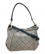 russetラシット）の古着「2WAYショルダーバッグ」｜ベージュ×ネイビー