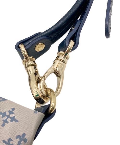 russet（ラシット）russet (ラシット) 2WAYショルダーバッグ ベージュ×ネイビー サイズ:下記参照　の古着・服飾アイテム