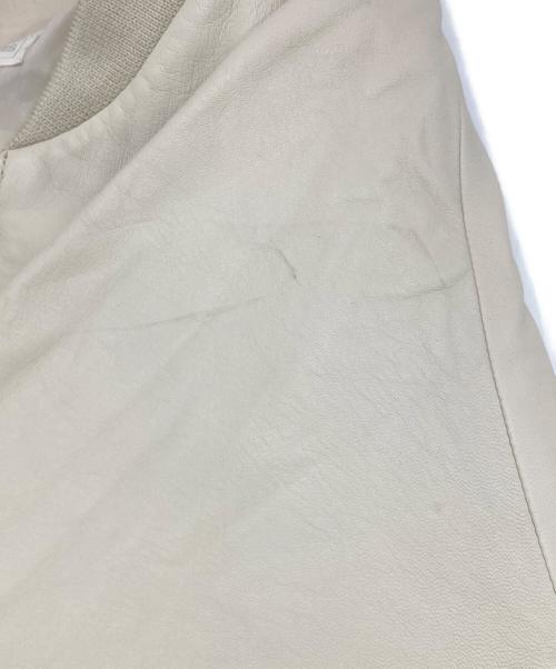 adidas（アディダス）adidas (アディダス) ［古着］レザートラックジャケット ベージュ サイズ:XSの古着・服飾アイテム