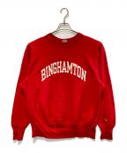 Championチャンピオン）の古着「［古着］リバースウィーブスウェット」｜レッド