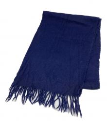 THE INOUE BROTHERS（イノウエブラザーズ）の古着「アルパカマフラー」｜ネイビー