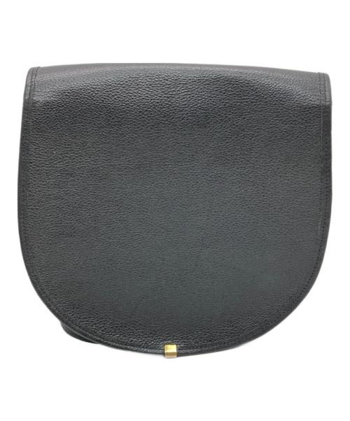 Yves Saint Laurent（イヴサンローラン）Yves Saint Laurent (イヴサンローラン) フラップショルダーバッグ ブラック サイズ:下記参照　の古着・服飾アイテム