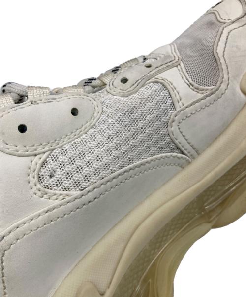 BALENCIAGA（バレンシアガ）BALENCIAGA (バレンシアガ) ローカットスニーカー ホワイト サイズ:27cmの古着・服飾アイテム