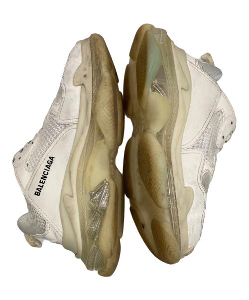 BALENCIAGA（バレンシアガ）BALENCIAGA (バレンシアガ) ローカットスニーカー ホワイト サイズ:27cmの古着・服飾アイテム