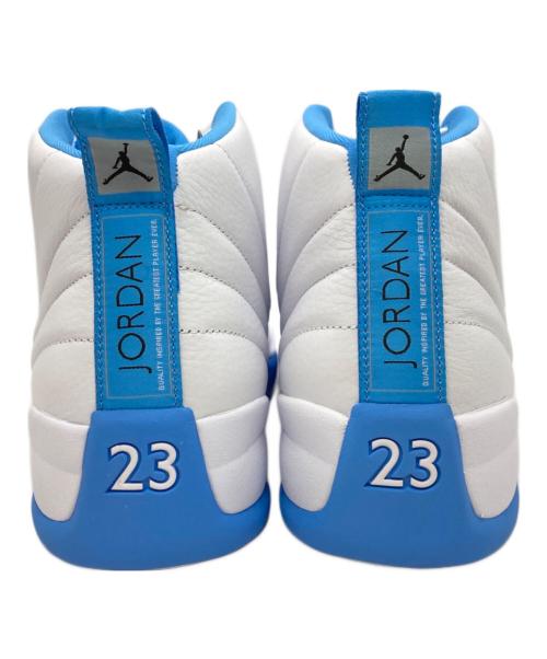 NIKE（ナイキ）NIKE (ナイキ) AIR JORDAN 12 RETRO ホワイト×ブルー サイズ:US12の古着・服飾アイテム