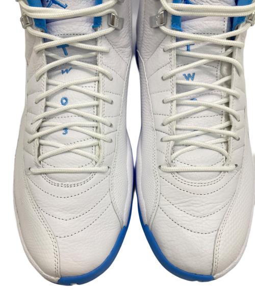 NIKE（ナイキ）NIKE (ナイキ) AIR JORDAN 12 RETRO ホワイト×ブルー サイズ:US12の古着・服飾アイテム