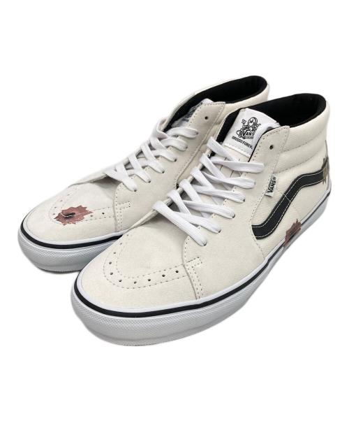 SUPREME（シュプリーム）SUPREME (シュプリーム) VANS (バンズ) Nate Lowman (ネイト・ロウマン) スニーカー ホワイト サイズ:31cmの古着・服飾アイテム