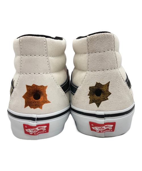 SUPREME（シュプリーム）SUPREME (シュプリーム) VANS (バンズ) Nate Lowman (ネイト・ロウマン) スニーカー ホワイト サイズ:31cmの古着・服飾アイテム