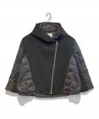 MARECHAL TERREマルシャルテル）の古着「キルティングダウンジャケット」｜ブラック