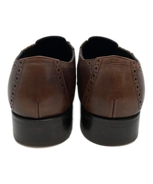 Aquascutum（アクアスキュータム）Aquascutum (アクアスキュータム) メダリオンシューズ ブラウン サイズ:7 1/2の古着・服飾アイテム