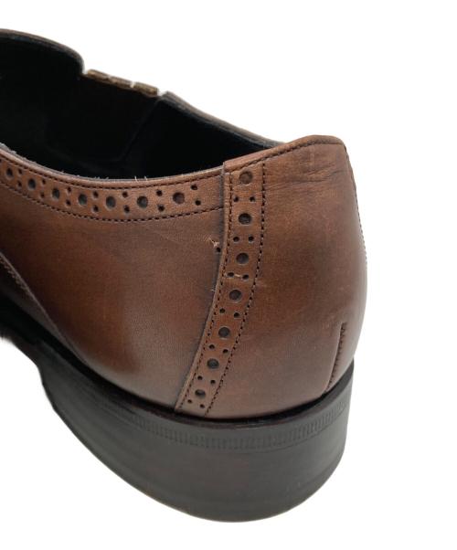 Aquascutum（アクアスキュータム）Aquascutum (アクアスキュータム) メダリオンシューズ ブラウン サイズ:7 1/2の古着・服飾アイテム