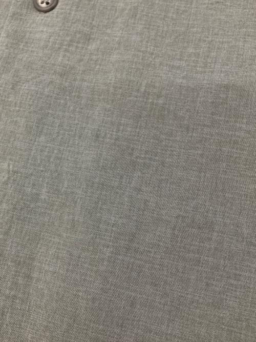 Snow peak（スノーピーク）Snow peak (スノーピーク) Peライトポプリンシャツ グレー サイズ:Ｍの古着・服飾アイテム