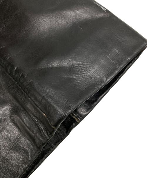 wilsons leather（ウィルソンズレザー）wilsons leather (ウィルソンズレザー) ［古着］レザーパンツ ブラック サイズ:36の古着・服飾アイテム