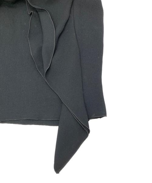 DOLCE & GABBANA（ドルチェ＆ガッバーナ）DOLCE & GABBANA (ドルチェ＆ガッバーナ) フリルスカート ブラック サイズ:38の古着・服飾アイテム