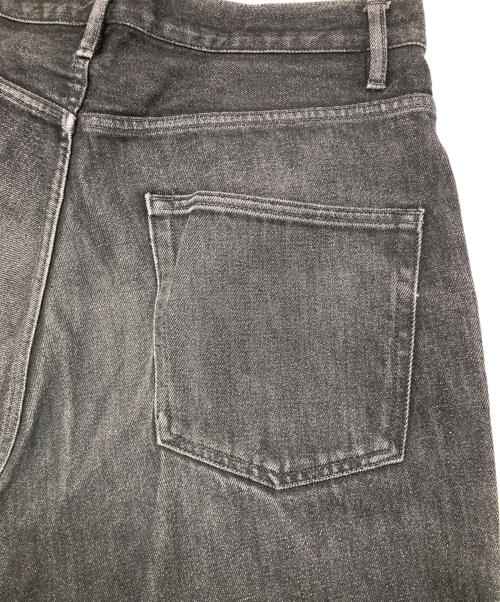 AURALEE（オーラリー）AURALEE (オーラリー) ハードツイストデニムワイドパンツ ブラック サイズ:32の古着・服飾アイテム