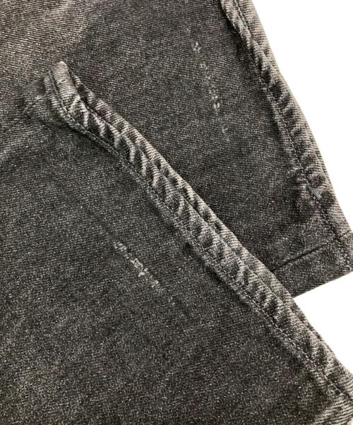 AURALEE（オーラリー）AURALEE (オーラリー) ハードツイストデニムワイドパンツ ブラック サイズ:32の古着・服飾アイテム