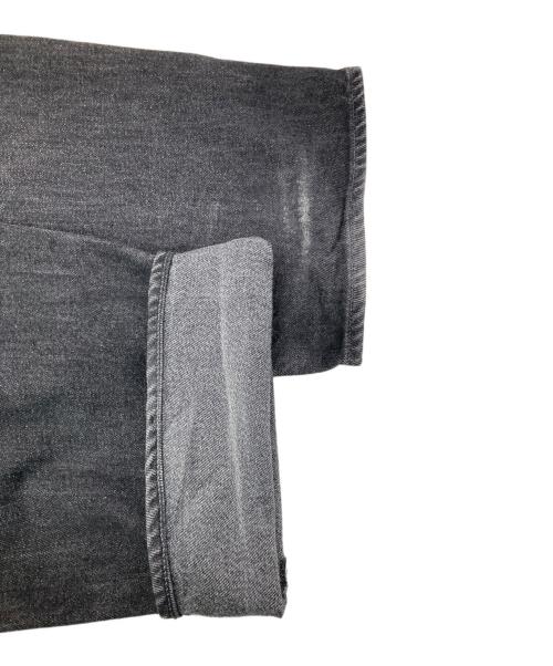 AURALEE（オーラリー）AURALEE (オーラリー) ハードツイストデニムワイドパンツ ブラック サイズ:32の古着・服飾アイテム