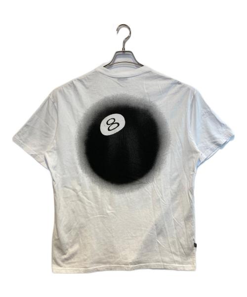 stussy（ステューシー）stussy (ステューシー) プリントTシャツ ホワイト サイズ:XLの古着・服飾アイテム