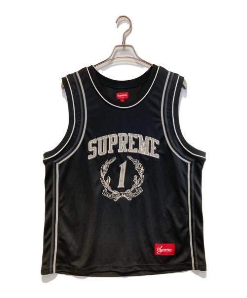 SUPREME（シュプリーム）SUPREME (シュプリーム) Campioni Basketball Jersey ブラック サイズ:Lの古着・服飾アイテム
