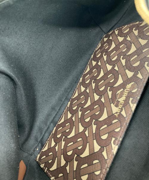 BURBERRY（バーバリー）BURBERRY (バーバリー) MONOGRAM STRIPEバムバッグ ブラウンの古着・服飾アイテム