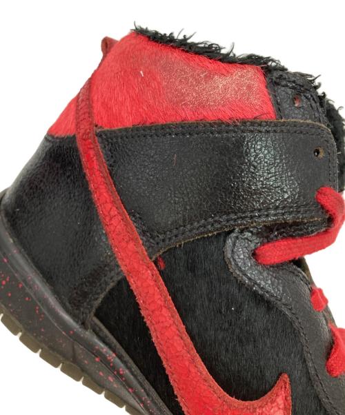 NIKE（ナイキ）NIKE (ナイキ) DUNK HIGH PRO PREMIUM SB ブラック×レッド サイズ:US10.52の古着・服飾アイテム