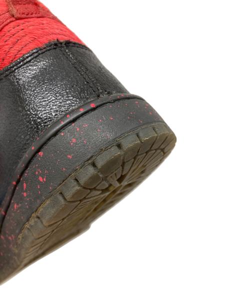 NIKE（ナイキ）NIKE (ナイキ) DUNK HIGH PRO PREMIUM SB ブラック×レッド サイズ:US10.52の古着・服飾アイテム