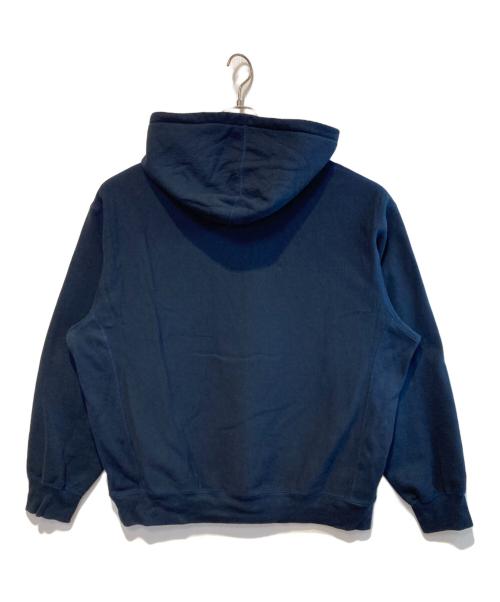 SUPREME（シュプリーム）SUPREME (シュプリーム) Embroidered Script Hooded Sweatshirt ネイビー サイズ:XLの古着・服飾アイテム