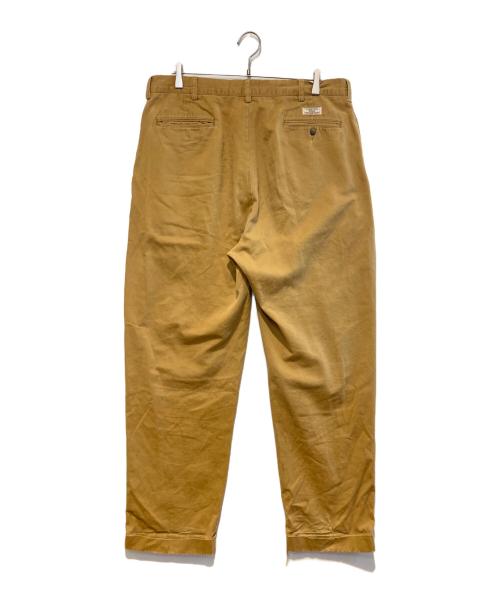 POLO RALPH LAUREN（ポロ・ラルフローレン）POLO RALPH LAUREN (ポロ・ラルフローレン) ［古着］タックチノパンツ ベージュ サイズ:38の古着・服飾アイテム