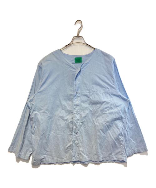 US ARMY（ユーエスアーミー）US ARMY (ユーエスアーミー) ［古着］パジャマシャツ ブルー サイズ:XLの古着・服飾アイテム