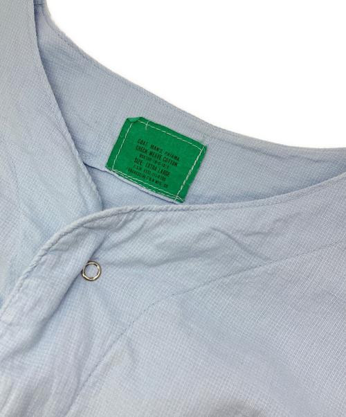 US ARMY（ユーエスアーミー）US ARMY (ユーエスアーミー) ［古着］パジャマシャツ ブルー サイズ:XLの古着・服飾アイテム